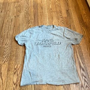 Grey Karl Lagerfeld tee